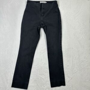 MM LaFleur Pants Womens 6 Black Skinny‎ Ankle Crop Stretch Neutral Classic Basic